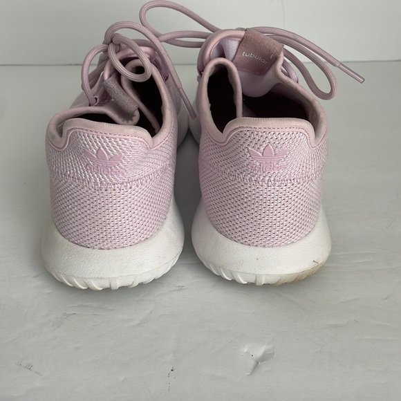 Adidas Originals Big Kid Tubular Shadow Running Shoe Aero Pink/White 7 - Picture 6 of 10